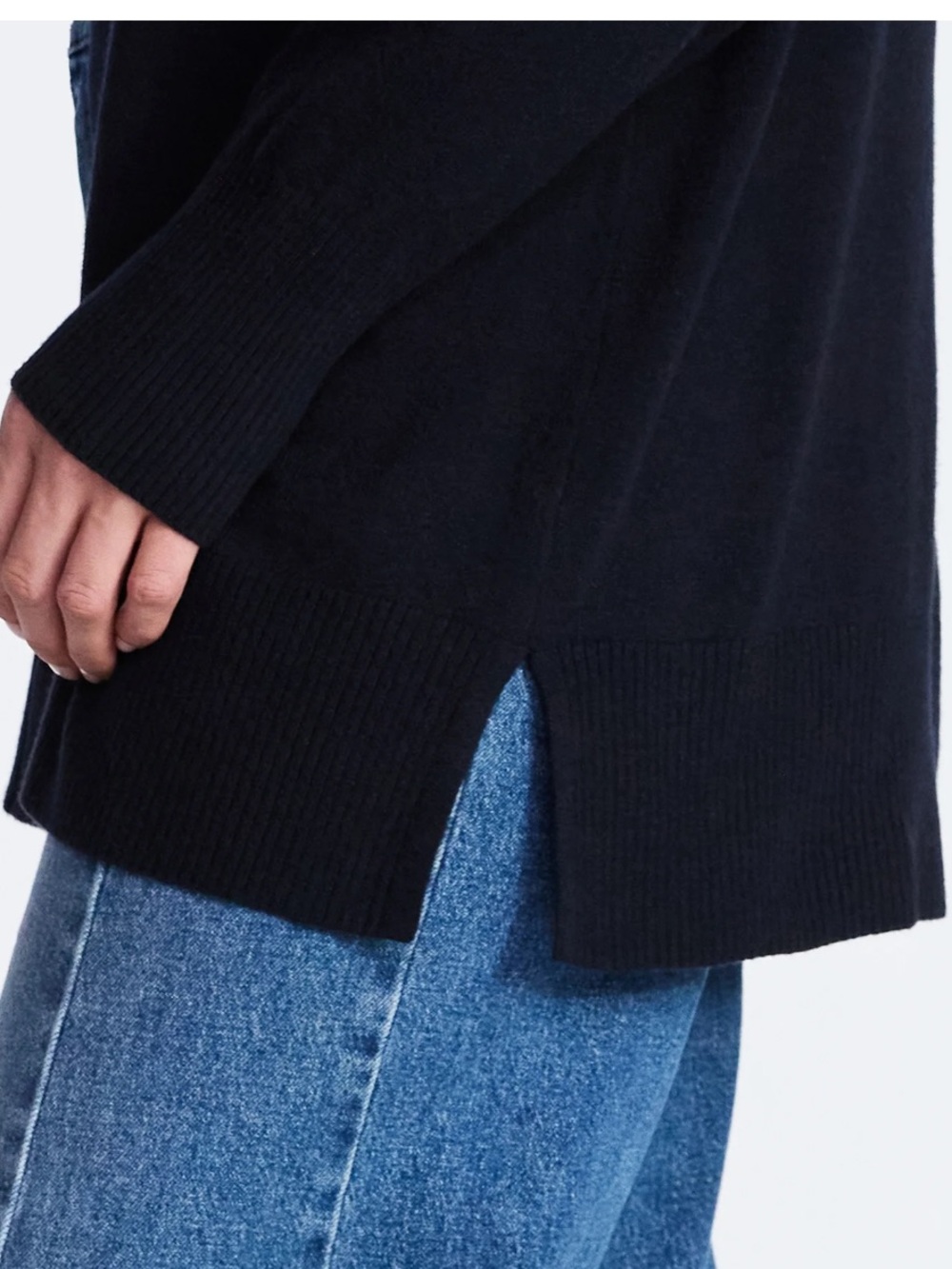 Time and Tru Open Front Cardigan Sweater with Long Sleeves, Lightweight, Size XS - Picture 3 of 13